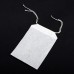 50 Pcs/Lot Teabags 5.5 x 6.5CM Empty Scented Tea Bags With String Heal Seal Filter Paper