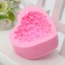 3D Love Heart Rose Flower Shape Sugar Craft Silicone Mold Fondant Cake Chocolate Moulds Decorating Baking Tools