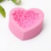 3D Love Heart Rose Flower Shape Sugar Craft Silicone Mold Fondant Cake Chocolate Moulds Decorating Baking Tools