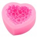 3D Love Heart Rose Flower Shape Sugar Craft Silicone Mold Fondant Cake Chocolate Moulds Decorating Baking Tools