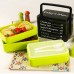 3 Layers Today's Menu Lunch Box Microwave Bento Box Japanese Style Bento Lunch Container