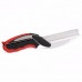 Colorful Clever Cutter 2 In1 Vegetable Food Scissor And Cutting Board Stainless Steel Cutter Knife