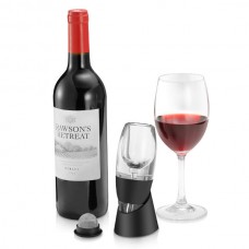 KC-QD727 Instant Wine Aerator Travel Acrylic Quick Red Wine Aerating Pourer Decanter Holder