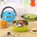 CF-DW88 304 Stainless Steel Lunch Box Portable Bento Food Containers Holder Dinnerware Set