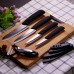 KC-KF5 5 Pieces Black Blade Zirconia Ceramic Knife Set Multi-function Chef Slicer Peeler