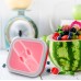 KC-FY02 Collapsible Silicone Lunch Box BPA Free Foldable Bento Food Container With Tableware