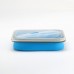 KC-FY02 Collapsible Silicone Lunch Box BPA Free Foldable Bento Food Container With Tableware