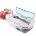 KC-FY01 Portable Microwave PP Lunch Box With Tableware MultiCell Large Capacity Food Container