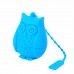 CF-BT01 Silicone Non-toxic Owl Tea Bags Strainers Tea Spoon Filter Infuser Coffee Tea Tools