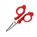 KC-SS41 Mini Portable Foldable Stainless Steel Scissor Travel Pocket Fishing Line Shear Cutter