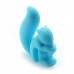 KC-GC01 5Pcs Silicone Cute Squirrel Tea Bag Holder Wine Glass Charms Drinks Maker Bar Tools