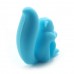 KC-GC01 5Pcs Silicone Cute Squirrel Tea Bag Holder Wine Glass Charms Drinks Maker Bar Tools