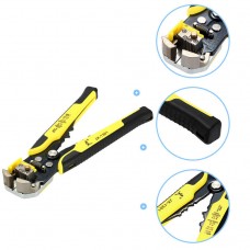 TK0742 Multifunctional Wire Strippers Terminals Crimping Tool Pliers Yellow Home DIY Tools