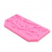 Food Grade Silicone Cake Mold DIY Chocalate Cookies Ice Tray Baking Tool Football Player Shape