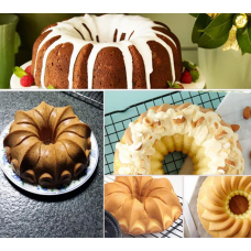 Exclusive Bundt Cake Mold DIY Chocalate Cookies Ice Tray Baking Tool