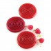 6-Cavity Spiral Shape Silicone 3D Cake Mousse Mould Chocolate Pastry Baking Tool Baking Mold