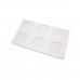 6-Cavity Spiral Shape Silicone 3D Cake Mousse Mould Chocolate Pastry Baking Tool Baking Mold