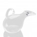 Swan Crystal Wine Glass Wine Decanter Artificial Blowing Manual Cold Cut Lead-free Crystal Wine Bottle Pourer 1200ml Swan Style Harp Shape Transparent Wine Decanter