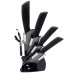 High Quality Black Blade Black Handle Ceramic Knife Set