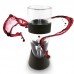 QD-728 Wine Aerator Quick Aerating Wine Pourer Red Wine Whiskey Aerator Decanter Pourer Spout with Holder Bar Tools