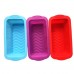 Rectangle Shape Toast Bread Silicone Mold Silicone Jelly Ice Baking Mold DIY Cake Decorations Loaf Pan  Bakeware Random Color