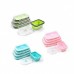 Silicone Folding Bento Box Collapsible Portable Lunch Box For Food Dinnerware Food Container Food Bowl