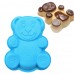 DlY Cartoon Bear Shape 3D Silicone Cake Mold Baking Tools Bakeware Maker Mold Tray Baking