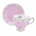 Porcelain Fashion British Bone China Cafe Cup Set Saucer Ceramic Flower Tea Set