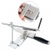 New Update Iron Steel Knife Sharpener Professional Kitchen Knife Sharpener Sharpening Metal Fixed-angle Grinder Knife Sharpener System with 4 Stones