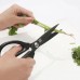 Kitchen Scissors Stainless Steel Flexible Rust Prevention Fruits Meats Scissors