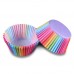 Colorful Cupcake Paper Cake Liner Baking Muffin Box Cup Party Tray Cake Mold Decorating Tools Cupcake paper Thicken Baking Cups Muffin Cupcake Liners 100pcs Colorful Cupcake Liner Wedding Tool