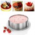 Retractable Stainless Steel Cake Mold DIY Adjustable Flexible Cake Ring Cake Layered Slicer Mousse Ring Mold Baking Accessories Bakeware Cake Tools Stainless Steel Circle Mousse Ring Mould Baking Tool