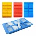 Mini Figure Robot Ice Cube Tray Mold Baking Mold Chocolate Cake Jelly Jello Silicone Mold Fondant Moulds