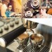 Coffee Art Decorating Tool Stainless Steel Thick Coffee Making Mould Stainless Steel Coffee Pattern Template Stencils Cappuccino Latte Art Mold Tools