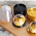 50pcs Egg-Yolk Puff Mooncake Box Round Moon Cake Trays Packaging Box Holder Baking Mold