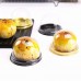 50pcs Egg-Yolk Puff Mooncake Box Round Moon Cake Trays Packaging Box Holder Baking Mold