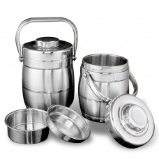 1.6L/2L Thicken Stainless Steel Insulation Barrel Leak-Proof Bento Lunch Box