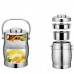 1.6L/2L Thicken Stainless Steel Insulation Barrel Leak-Proof Bento Lunch Box